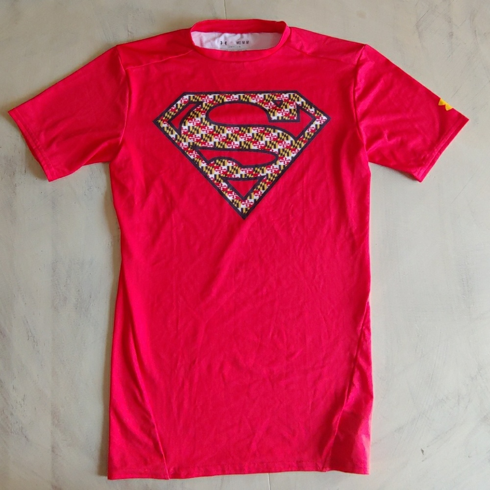Under Armour DC Maryland Superman Compression Tee